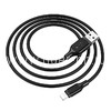USB кабель Lightning 1.0м BOROFONE BX42 силиконовый (черный) 2.4A