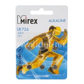 Батарейка алкалиновая Mirex AG 2 LR726/6BL Батарейка алкалиновая Mirex AG 2 LR726/6BL