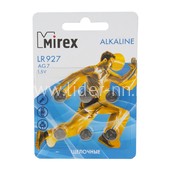 Батарейка алкалиновая Mirex AG 7 LR927/6BL Батарейка алкалиновая Mirex AG 7 LR927/6BL