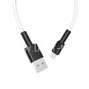USB кабель micro USB 1.0м BOROFONE BX31 силиконовый (белый) 5.0A