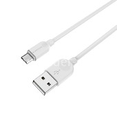 USB кабель micro USB 3.0м BOROFONE BX14 (белый) 2.4A USB кабель micro USB 3.0м BOROFONE BX14 (белый) 2.4A