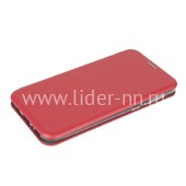 Чехол-книжка для Samsung Galaxy M21 Brauffen (горизонтальный флип) красная (пакет) Чехол-книжка для Samsung Galaxy M21 Brauffen (горизонтальный флип) красная (пакет)