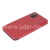 Чехол-книжка для Samsung Galaxy M51 Brauffen (горизонтальный флип) красная (пакет)