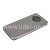Чехол-книжка для Xiaomi Redmi Mi 10T Lite Brauffen (горизонтальный флип) серебро (пакет)