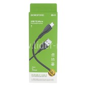 USB кабель micro USB 1.0м BOROFONE BX51 (черный) 2.4A USB кабель micro USB 1.0м BOROFONE BX51 (черный) 2.4A