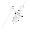 АЗУ Type-C 1 USB выход 18W Quick Charge (6V-3.0A/9V-2.0A/12V-1.5A) BOROFONE BZ12A (белый)