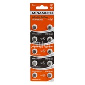Батарейка алкалиновая MINAMOTO AG 2 LR726/10BL Батарейка алкалиновая MINAMOTO AG 2 LR726/10BL