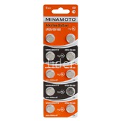 Батарейка алкалиновая MINAMOTO AG 8 LR1120/10BL Батарейка алкалиновая MINAMOTO AG 8 LR1120/10BL