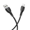 USB кабель Lightning 1.0м BOROFONE BX51 (черный) 2.4A