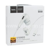 Наушники MP3/MP4 HOCO (M1 Pro/Type-C) с микрофоном (белые) Наушники MP3/MP4 HOCO (M1 Pro/Type-C) с микрофоном (белые)