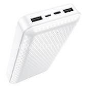 Портативное ЗУ (Power Bank) 20000mAh (BOROFONE BJ3A) 2USB/Micro/Type-C (белый) Портативное ЗУ (Power Bank) 20000mAh (BOROFONE BJ3A) 2USB/Micro/Type-C (белый)