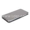 Чехол-книжка для Samsung Galaxy A52 Brauffen (горизонтальный флип) серебро (пакет)