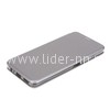 Чехол-книжка для Samsung Galaxy A72 Brauffen (горизонтальный флип) серебро (пакет)