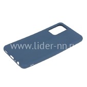 Задняя панель для Samsung Galaxy  A52 Силикон матовый (синяя) Задняя панель для Samsung Galaxy  A52 Силикон матовый (синяя)