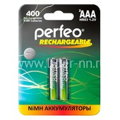 Аккумулятор Perfeo LR03/2BL  400mAh (AAA) Аккумулятор Perfeo LR03/2BL  400mAh (AAA)