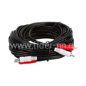 Кабель соединительный Perfeo 2xRCA(M)-2xRCA(M)10 м. Кабель соединительный Perfeo 2xRCA(M)-2xRCA(M)10 м.