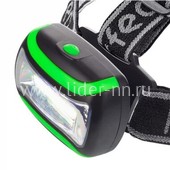 Светодиодный фонарь Perfeo налобный "Nevada" PF_A4450 (зеленый) Светодиодный фонарь Perfeo налобный "Nevada" PF_A4450 (зеленый)
