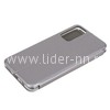 Чехол-книжка для Huawei Honor 10X Lite Brauffen (горизонтальный флип) серебро (пакет)