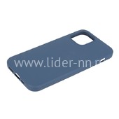Задняя панель для  iPhone 12/12 Pro 6.1"  Силикон матовый (синяя) Задняя панель для  iPhone 12/12 Pro 6.1"  Силикон матовый (синяя)