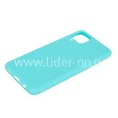 Задняя панель для Samsung Galaxy  A12 Силикон матовый (бирюза) Задняя панель для Samsung Galaxy  A12 Силикон матовый (бирюза)