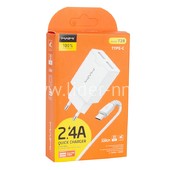 СЗУ Type-C 2 USB выхода (2400mAh/5V) MAIMI T28 (белый)
