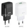 СЗУ 1 USB выход 18W Quick Charge 3.0 (6V-3.0A/9V-2.0A/12V-1.5A) HOCO C72Q (белый)