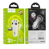 АЗУ Micro USB 2 USB выхода (2400mAh) HOCO Z40 (белый) АЗУ Micro USB 2 USB выхода (2400mAh) HOCO Z40 (белый)