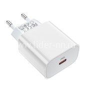 СЗУ 1 PD выход 20W Quick Charge 3.0 (5V-3.0A/9V-2.22A/12V-1.67A) HOCO C76A Plus (белый) СЗУ 1 PD выход 20W Quick Charge 3.0 (5V-3.0A/9V-2.22A/12V-1.67A) HOCO C76A Plus (белый)