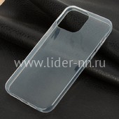 Задняя панель для  iPhone 13 Pro 6.1"  Силикон  прозрачная (пакет)