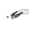USB кабель для USB Type-C 1.0м МАГНИТНЫЙ (белый) в коробке