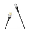 USB кабель для USB Type-C 1.2м BOROFONE BU11 (черный) 3.0A