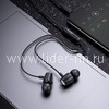 Наушники MP3/MP4 HOCO (M88) микрофон/кнопка ответа вызова (черные)