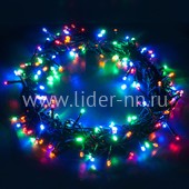Гирлянда уличная мерцающая светодиодная 500L, 12м (цветная/белая)