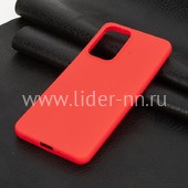 Задняя панель для Samsung Galaxy  A33 Силикон матовый (красная) Задняя панель для Samsung Galaxy  A33 Силикон матовый (красная)