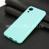 Задняя панель для Samsung Galaxy  A03 Core Силикон матовый (бирюзовая) Задняя панель для Samsung Galaxy  A03 Core Силикон матовый (бирюзовая)