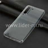 Задняя панель для Samsung Galaxy S21 FE Силикон  прозрачная (пакет) Задняя панель для Samsung Galaxy S21 FE Силикон  прозрачная (пакет)