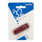USB Flash  32GB SmartBuy CLUE бордовый 2.0 USB Flash  32GB SmartBuy CLUE бордовый 2.0