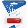 USB Flash  32GB SmartBuy CLUE красный 2.0