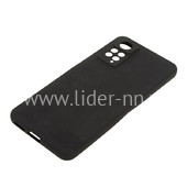 Задняя панель для Xiaomi  Redmi Note 11 Pro Силикон матовый (черная) Задняя панель для Xiaomi  Redmi Note 11 Pro Силикон матовый (черная)