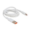 USB кабель для USB Type-C 1.2м MAIMI X51 (белый) 6A