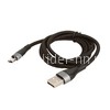 USB кабель для USB Type-C 1.0м MAIMI X57 (черный) текстильный 6A