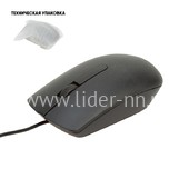 Мышь проводная PERFEO NO NAME-3 USB (черная)  тех упаковка Мышь проводная PERFEO NO NAME-3 USB (черная)  тех упаковка