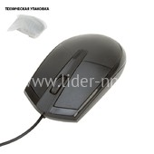 Мышь проводная PERFEO NO NAME-4 USB (черная)  тех упаковка Мышь проводная PERFEO NO NAME-4 USB (черная)  тех упаковка