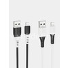 USB кабель Lightning 1.0м HOCO X82 силиконовый (черный) 2.4A