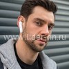 Bluetooth-гарнитура HOCO беcпроводная (E63) белая МОНО