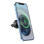 Автомобильный держатель BOROFONE BH201 магнитный (черный) с функцией беспроводной зарядки Автомобильный держатель BOROFONE BH201 магнитный (черный) с функцией беспроводной зарядки