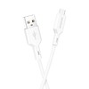 USB кабель micro USB 1.0м BOROFONE BX70 (белый) 2.4A