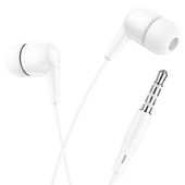 Наушники MP3/MP4 HOCO (M97) микрофон/кнопка ответа вызова (белые) Наушники MP3/MP4 HOCO (M97) микрофон/кнопка ответа вызова (белые)