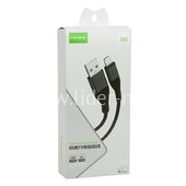 USB кабель Lightning 1.5м MAIMI X50 текстильный (черный) 6A USB кабель Lightning 1.5м MAIMI X50 текстильный (черный) 6A