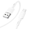 USB кабель micro USB 1.0м HOCO X83 (белый)